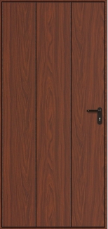 Hormann Vertical Decograin Side Door - Vertical Decograin